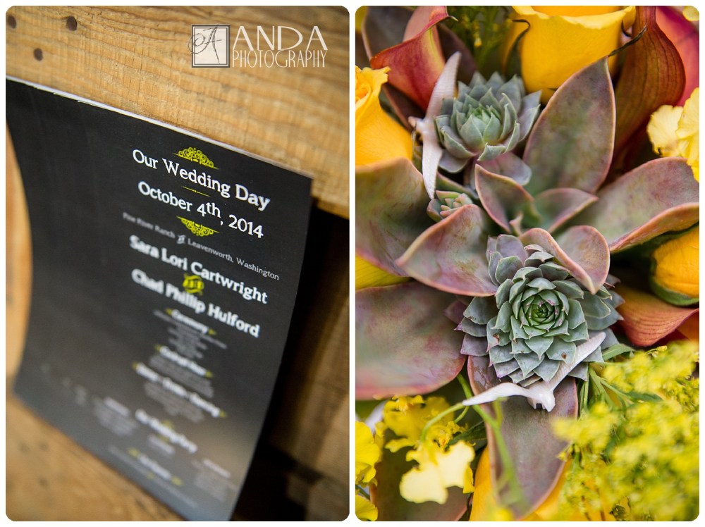 Anda Photography, creative photography, chic, artistic photography, unique photography, fall autumn wedding, vibrant colors, lifestyle photography, on location photography,  Bellingham engagement photography, Bellingham wedding photography, Seattle wedding photography, Seattle engagement photography, creative wedding photography, unique wedding photography, vibrant images, photojournalistic photography, seattle wedding photography, seattle engagement photography, casual photography style,  emotional wedding images, Chad, Sara, Leavenworth wedding photography, Pine River Ranch wedding, barn wedding, wedding in the valley, fall wedding, succulents as wedding decor, simple rustic wedding, guns with the wedding party, wedding photos with guns