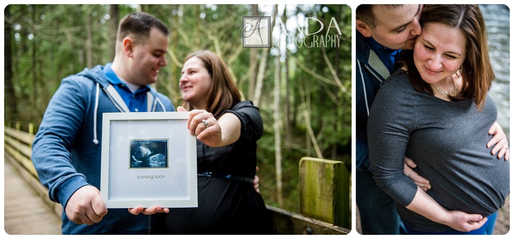 Anda Photography, creative photography, chic, artistic photography, unique photography, vibrant colors, lifestyle photography, on location photography, vibrant images, photojournalistic photography, casual photography style, emotional images, Bellingham maternity photography, Bellingham pregnancy photography, Bellingham family photographer, Tammy, Matt, baby bump photos, Whatcom Falls Park