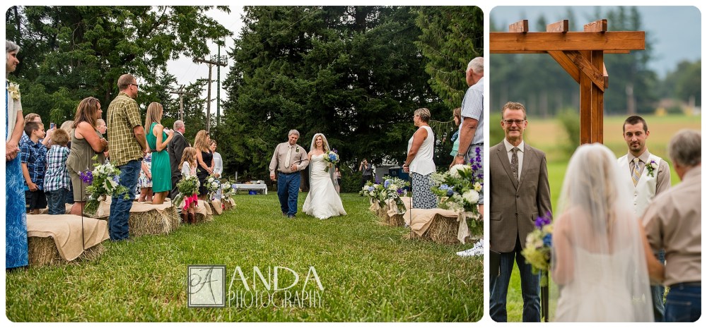 Anda Photography, creative photography, chic, artistic photography, unique photography, fall autumn wedding, vibrant colors, lifestyle photography, on location photography, Bellingham engagement photography, Bellingham wedding photography, Seattle wedding photography, Seattle engagement photography, creative wedding photography, unique wedding photography, vibrant images, photojournalistic photography, seattle wedding photography, seattle engagement photography, casual photography style, emotional wedding images, Lynden farm wedding, country wedding, bride in cowboy boots, Mike, Michael, Christie, hay bales, rustic chic wedding decor