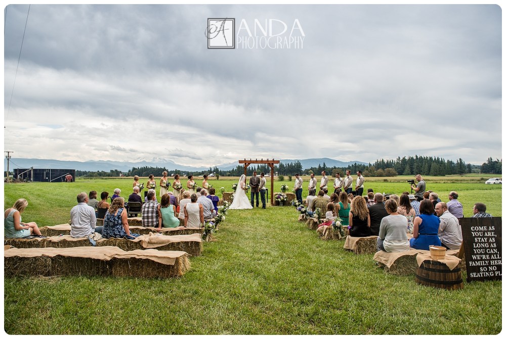 Anda Photography, creative photography, chic, artistic photography, unique photography, fall autumn wedding, vibrant colors, lifestyle photography, on location photography, Bellingham engagement photography, Bellingham wedding photography, Seattle wedding photography, Seattle engagement photography, creative wedding photography, unique wedding photography, vibrant images, photojournalistic photography, seattle wedding photography, seattle engagement photography, casual photography style, emotional wedding images, Lynden farm wedding, country wedding, bride in cowboy boots, Mike, Michael, Christie, hay bales, rustic chic wedding decor