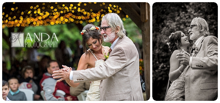 Anda Photography, creative photography, chic, artistic photography, unique photography, fall autumn wedding, vibrant colors, lifestyle photography, on location photography, Bellingham engagement photography, Bellingham wedding photography, Seattle wedding photography, Seattle engagement photography, creative wedding photography, unique wedding photography, vibrant images, photojournalistic photography, seattle wedding photography, seattle engagement photography, casual photography style, emotional wedding images, Wandering Waters, camping themed wedding, retro airstream trailer, old school trailerworks, wedding prep in an airstream trailer, rainy wedding day, outdoor wedding, backless wedding dress, Mychal, Daniel