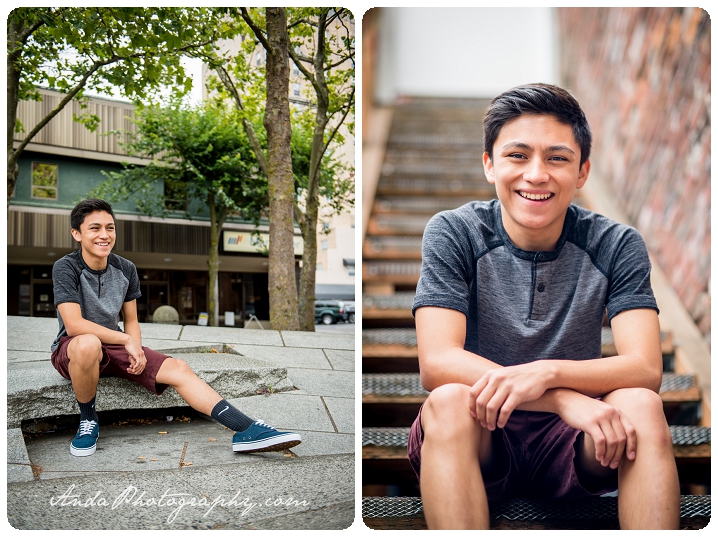 Bellingham Senior Portrait Photography Urban Downtown Guy Senior Photos Julio_0010